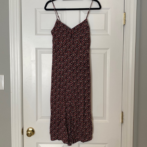 Floral Spaghetti Strap Romper / Medium - Picture 1 of 4